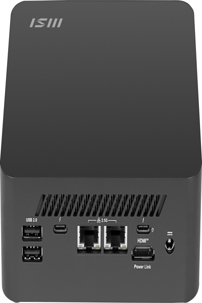 MSI Cubi NUC AI+ 2MG Intel Core Ultra 9 288V Desktop 32GB RAM 1TB SSD Mini PC Win - CUBI NUC AI+ 2MG I9 288V FS 32GB 1TB W11PP