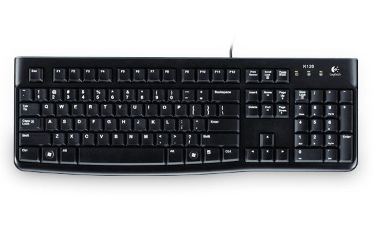 Logitech K120 - Tangentbord - USB - 920-002516