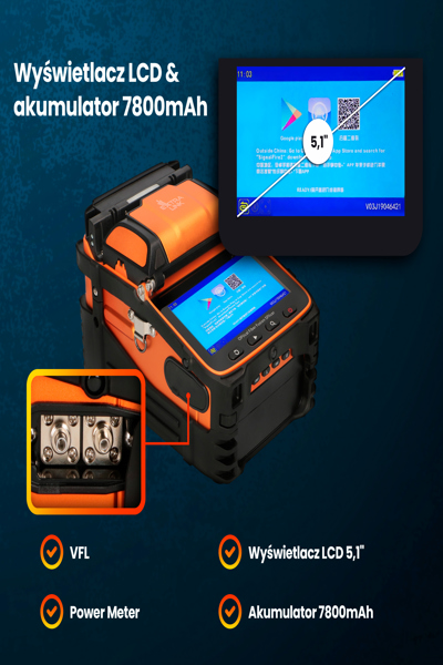 Extralink AI-9 fusion splicer 7800mAh battery - EX.16125