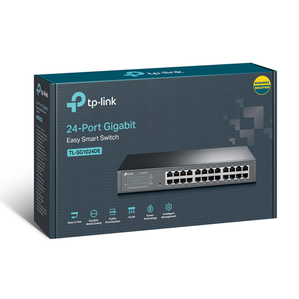 TP-LINK TL-SG1024 - Unmanaged - Gigabit Ethernet - TL-SG1024