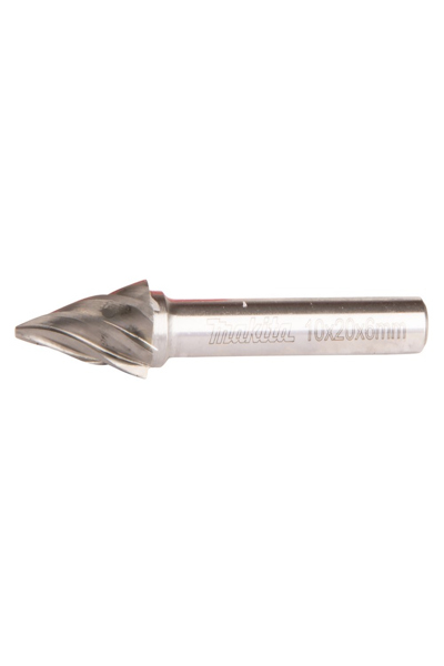 Makita B-52853 FrÃƒÂ¤sstift Hartmetall Spitzkegel Produktabmessung O 10 mm Arbeits-Laenge 20