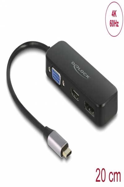 Delock dockningsstation - USB-C / Thunderbolt 3 - 64156