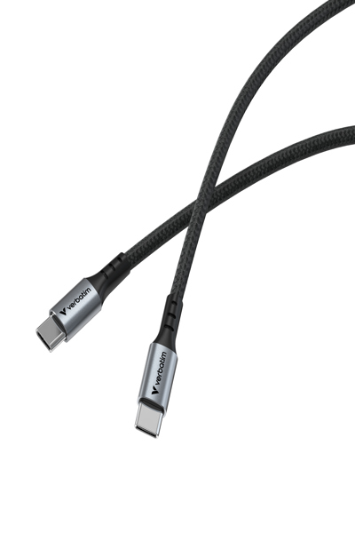 Verbatim USB TYPE-C CONN 100W - Digital/Daten 31846 - Cable - Digital - 31846