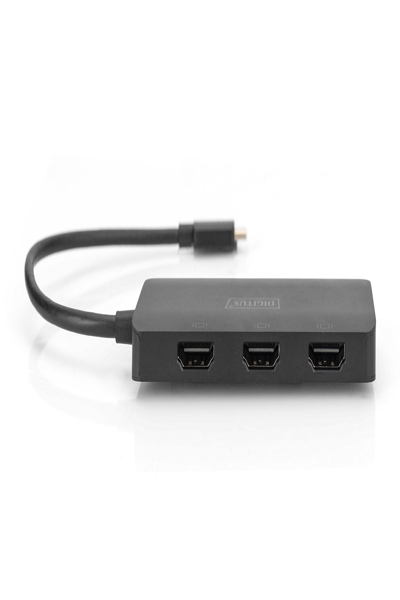 DIGITUS 3-portars MST Video Hub (USB-C -> 3x HDMI) - DS-45333