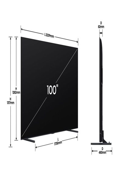HISENSE 100U7Q PRO ULED MINI LED TV HDR 100 - 20016138