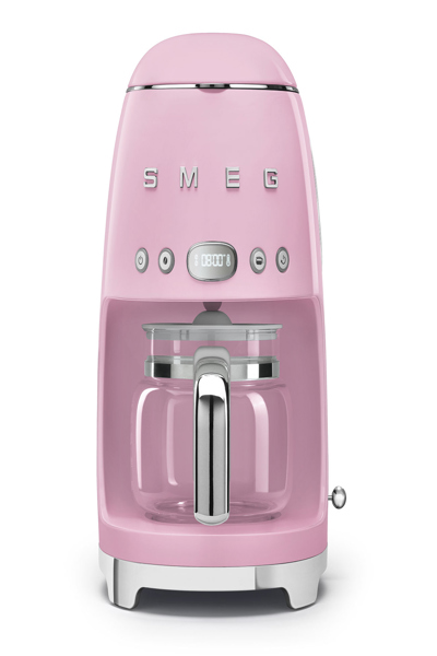 Machine à café filtre SMEG style années 50 rose 1,4 L