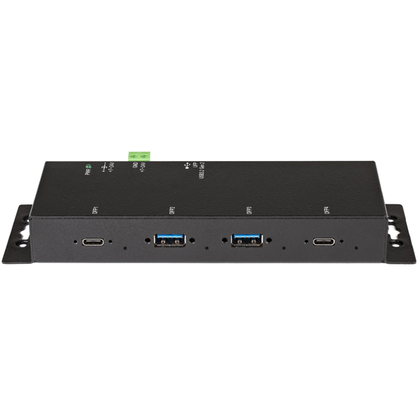 StarTech 4 Port USB C Hub 10 Gbit/s - Industrial Metal USB-C - 2x USB-A - HB31C2A2CME