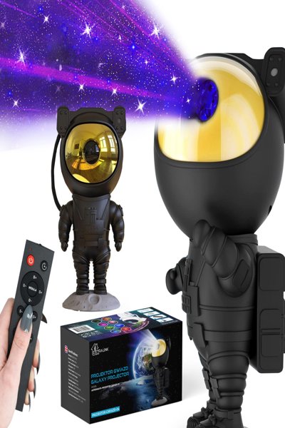Projecteur d'étoiles astronaute noir Extralink HOME 04