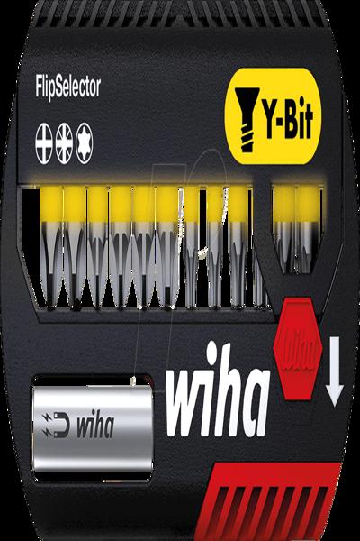 Wiha 41827 Jeu d'embouts FlipSelector - Jeu de 13 embouts en Y