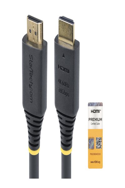 StarTech.com 2 m premiumcertifierad höghastighets-HDMI-kabel - HDMI2-CABLE-4K60-2M