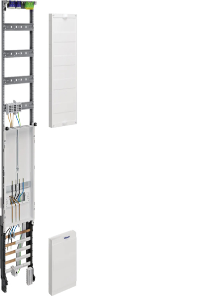 Tableau complet Hager ZH51X9N 1Z/V 3 rangées 1 panneau 1350 mm