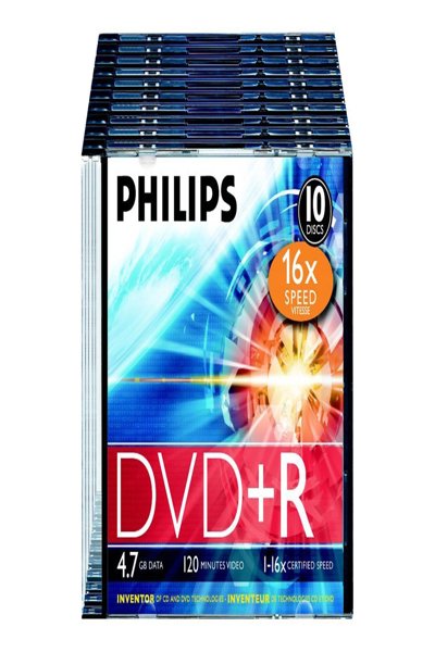 Philips DR4S6S10F - 10 x DVD+R
