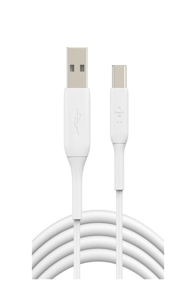Belkin USB-A to USB-C PVC cable white 1m - Digital connection - CAB001BT1MWH2PK