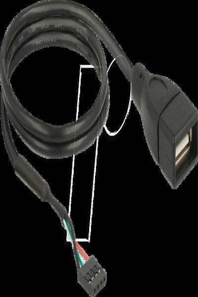 Delock USB cable - 4 pin USB 2.0 header (F) to USB (F) - 85671