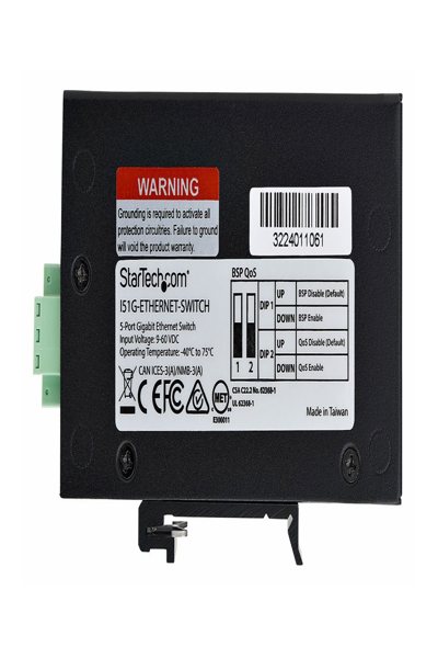 StarTech.com 5-portars ohanterad industriell Ethernet-switch - I51G-ETHERNET-SWITCH