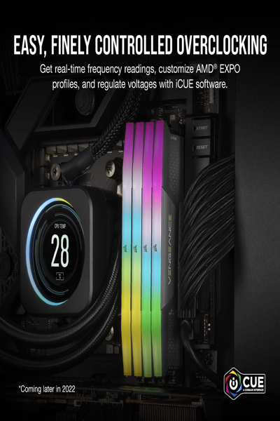 Corsair Vengeance RGB DDR5-kit - CMH32GX5M2B6000Z28