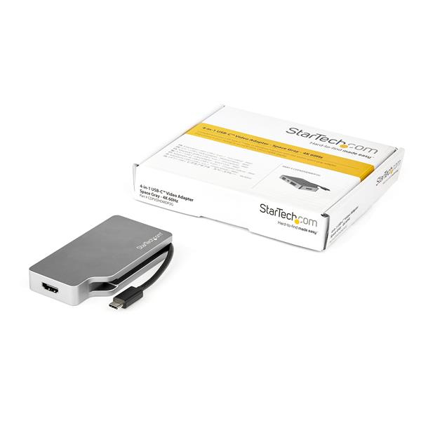 StarTech USB-C Multiport Video Adapter 4K 60Hz - CDPVDHDMDP2G
