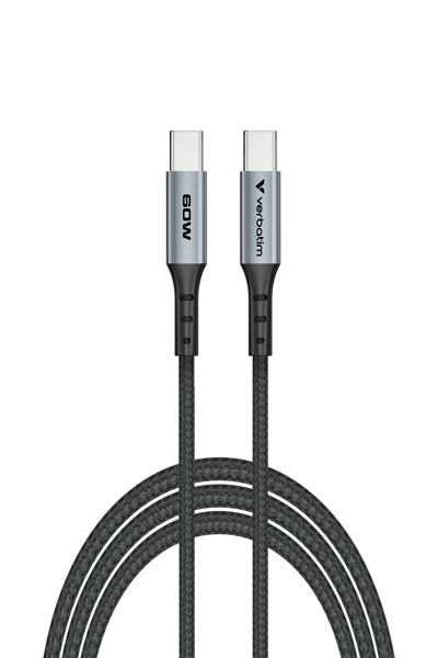Verbatim USB TYPE-C CONN 60W - Digital/Daten 31845 - Cable - Digital - 31845