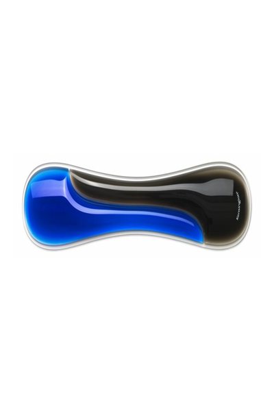 Kensington Slim Duo Gel Keyboard Wrist Rest - Blue - Keyboard - Palm rest - K62441WW