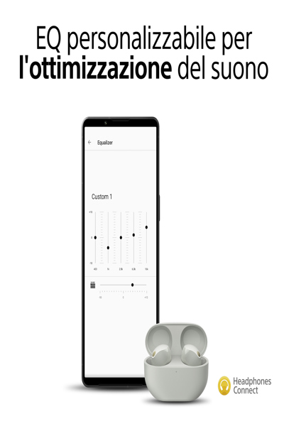 Sony WF-1000XM5 Trådlöst Headset Silver - WF1000XM5S