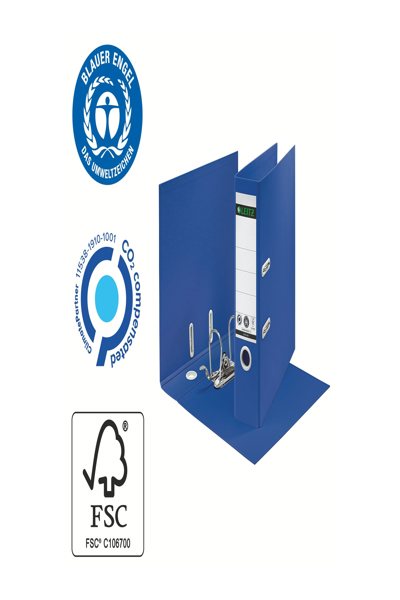 Esselte Leitz Ordner Recycle 180° A4 Breit Blau - 10180035