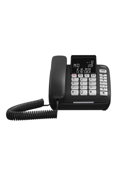 Gigaset DL780 Plus Téléphone DECT 99 enregistrements Noir