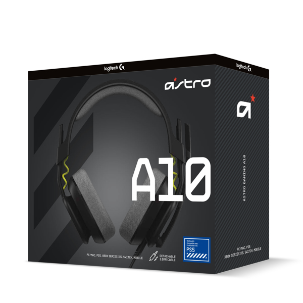 Logitech ASTRO Gaming A10 Gen 2 - Headphones - 939-002057