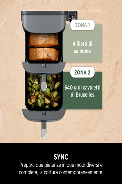 SharkNinja Ninja SL400EU - Hot air fryer - SL400EU