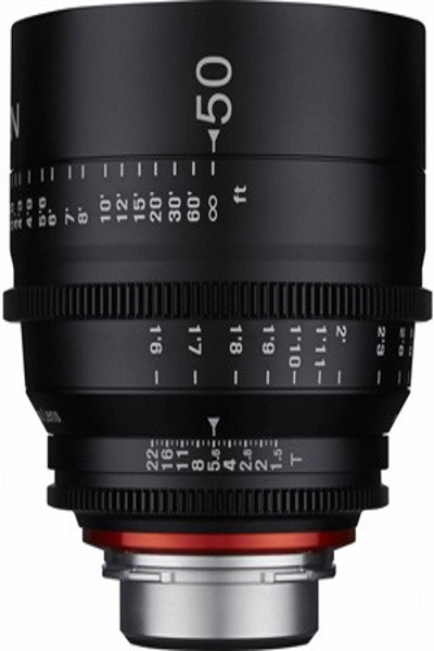 Objectif cinéma Samyang XEEN 50 mm T1.5, Canon EF