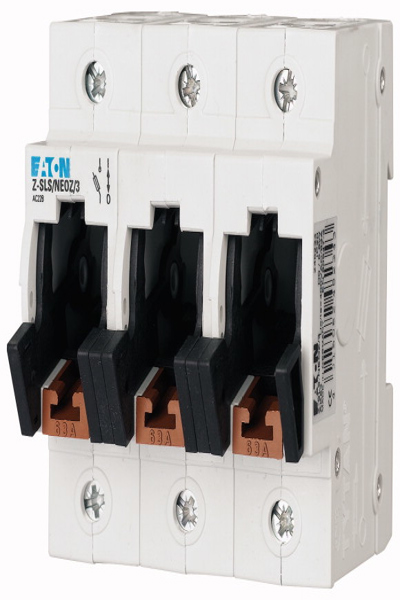 Interrupteur-fusible Eaton triphasé, max. 63 A, Z-SLS