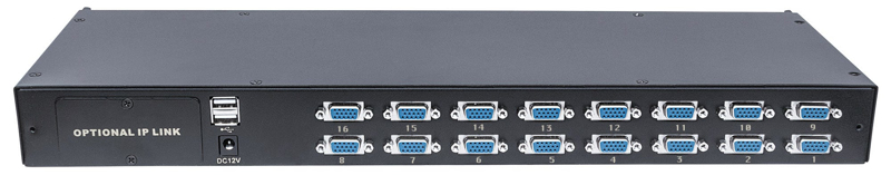Modulär 16-portars VGA KVM-switch - 507844