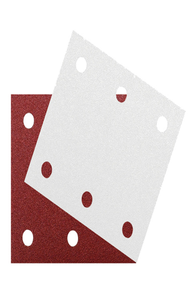 Jeu de feuilles abrasives Makita - pour bois, métal, peinture, vernis, laque