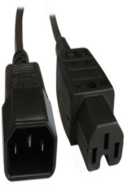 Origin Storage Power Cable - PDU to Switch IEC C14 M -IEC C15 F - Cable - Current/Power Supply