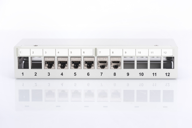 DIGITUS DN-93706 Modular Desktop Patch Panel 12Port - DN-93706