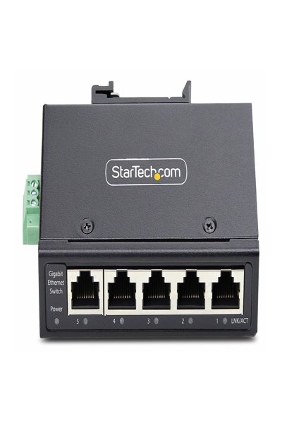 StarTech.com 5-portars ohanterad industriell Ethernet-switch - I51G-ETHERNET-SWITCH