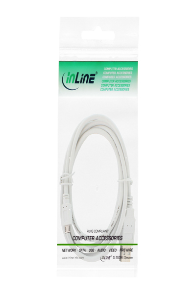 Câble Micro USB 2.0 InLine de 5 m