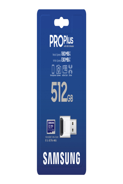 Samsung PRO Plus MB-MD512SB - Flash memory card - MB-MD512SB/WW