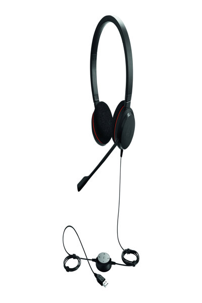 Jabra Evolve 20 USB-C/A UC Stéréo - Micro-casque - 7 kHz
