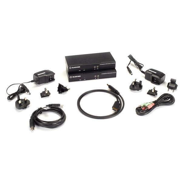Black Box KVX DisplayPort CATX KVM-förlängare - KVXLCDP-100