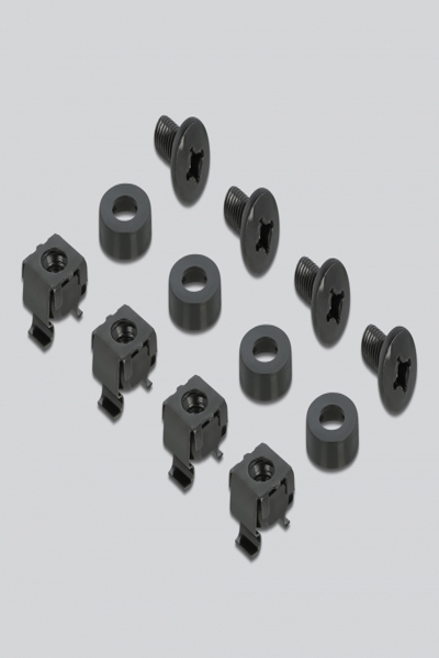 Delock Blind plate - black - 4U - 66663