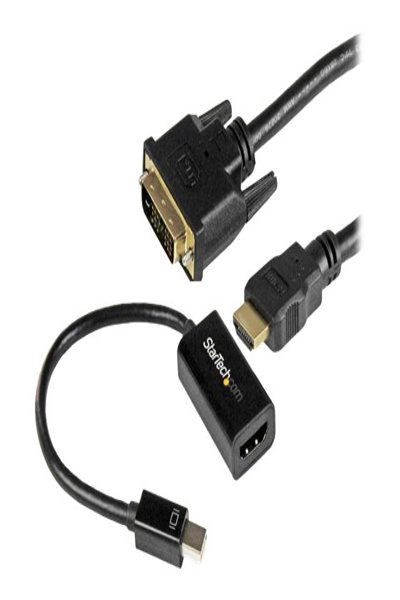 StarTech.com 2-delad mDP till HDMI-adapter HDMI till DVI - MDPHDDVIKIT