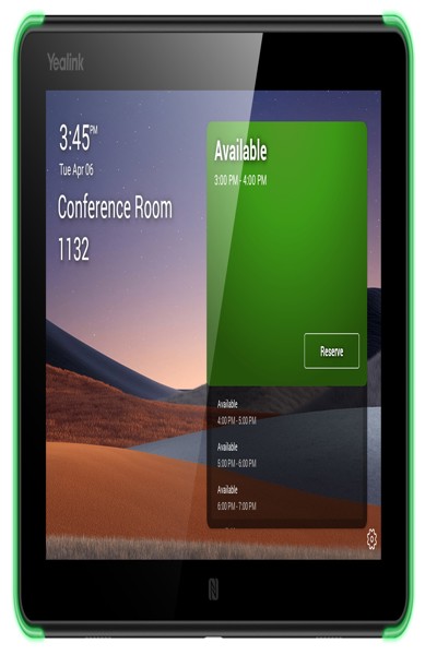 Yealink RoomPanel E2 Android Rumsbokningspanel - 1303172