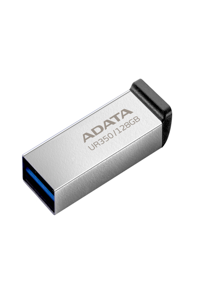 ADATA UR350 128GB USB-minne, USB-A 3.2 Gen 1, nickel/svart - UR350-128G-RSR/BK