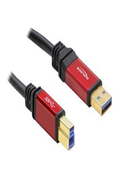 Delock Premium - USB-kabel - USB typ A (hane) till USB typ B (hane) - 82759