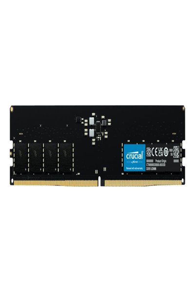 Crucial DDR5 - Module - 16 Go - DIMM 288 broches - 5600 MHz/PC5-44800 - CL46 - 1,1 V - sans tampon - ECC sur puce