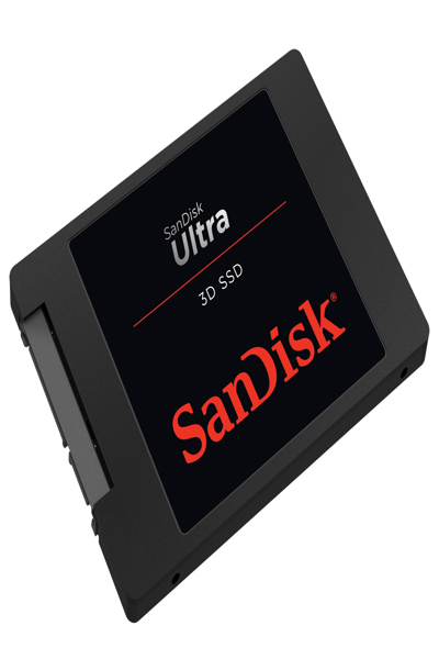 SanDisk Ultra 3D - SSD - 1 TB - internal - 2.5" - SDSSDH3-1T00-G25