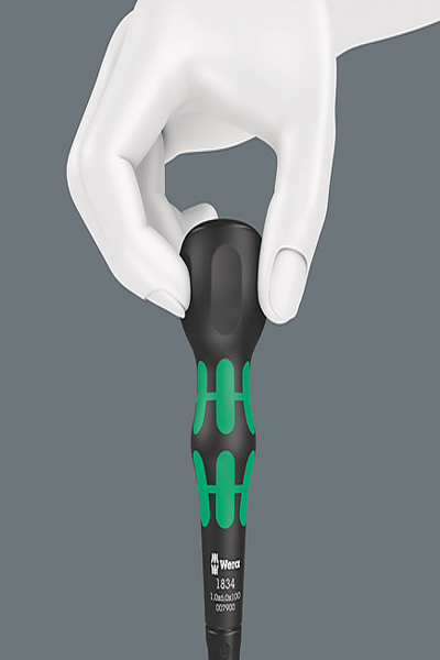 Wera 1834 Kraftform Ball-Grip Schlitz-Dreher 1.0x6.0x150
