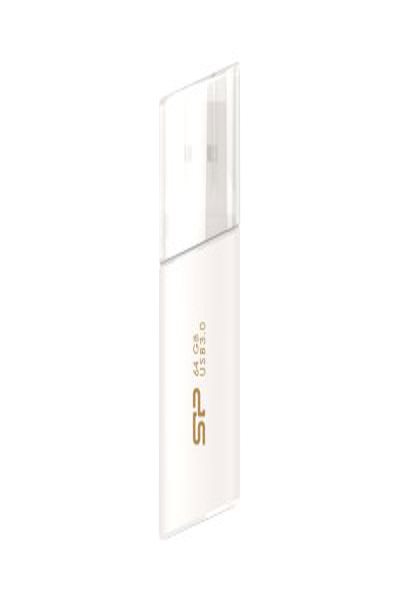 Silicon Power Blaze B06 32GB - 32 GB - USB Type-A - 3.2 Gen 1 (3.1 Gen 1) - Cap - 9 g - White