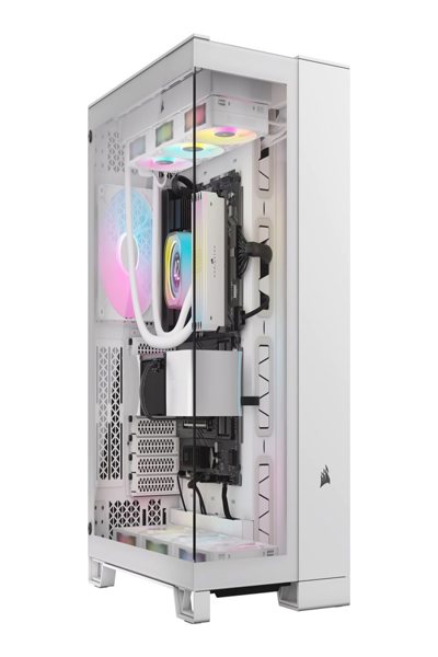 Corsair 6500X iCUE LINK RGB Dual Chamber Vit - CC-9011270-WW