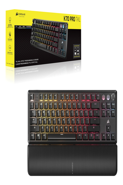 Corsair K70 PRO trådbundet magnetiskt mekaniskt tangentbord - CH-911911G-DE
